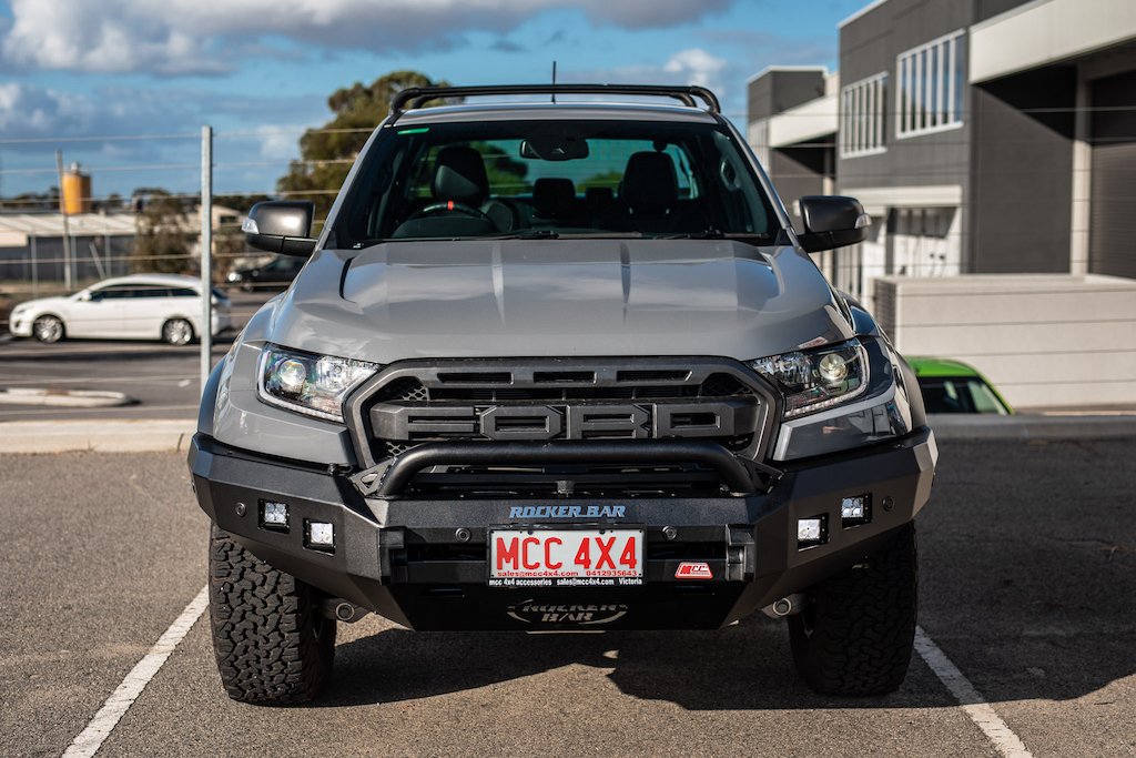 10225 Raptor Loop Ford Raptor- MCC078-01SQ Rocker Bar Low Loop with Square LED lights